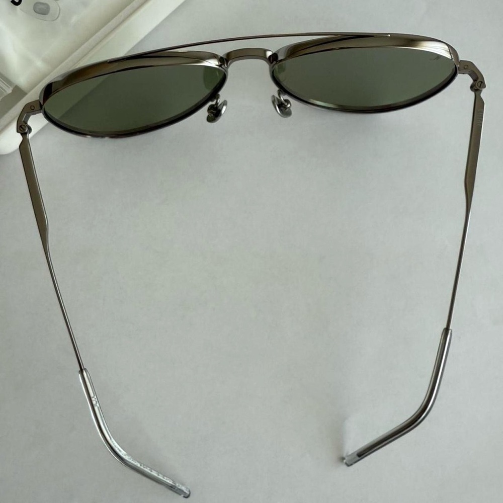 Kaleos Strauch Titanium Aviator Sunglasses - super lightweight New - Picture 7 of 7